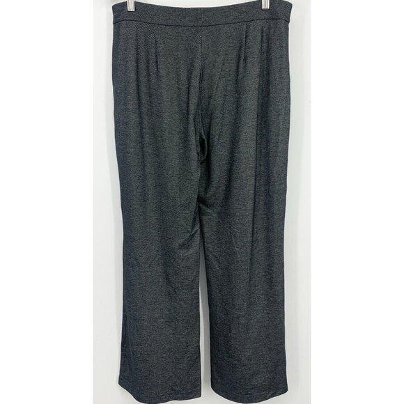 NEW J.Jill Wearever Womens Trousers Gray Stretch Button Medium Petite Workwear - Picture 5 of 9